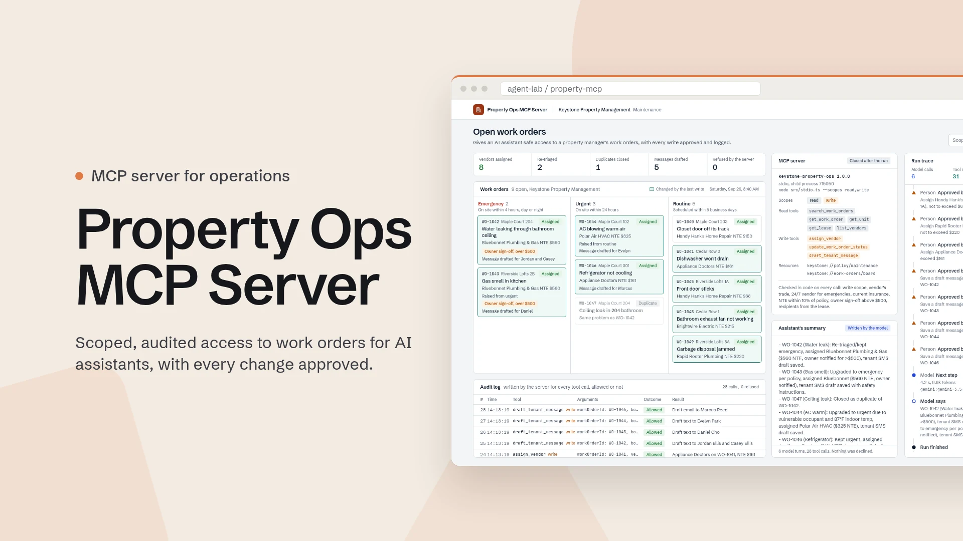 Property Ops MCP Server project cover
