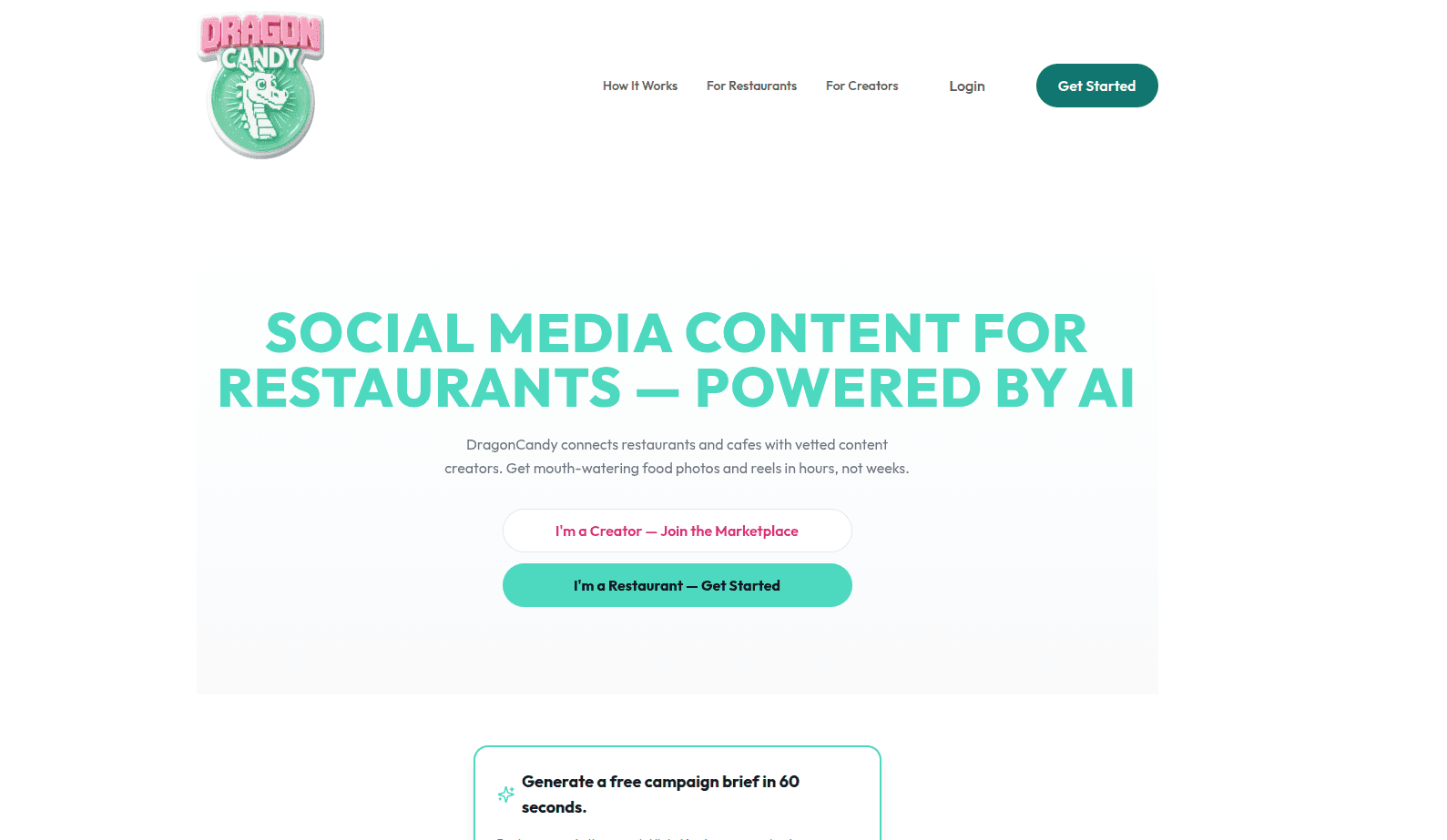 Dragon Candy Marketplace Platform